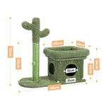 Multi-Level Cat Tree Tower Condo with Scratching