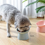 Cat Bowl High Foot Dog Bowl 45 Neck Protector