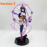 17cm Genshin Impact Klee Hibana Knight Anime Figure Ganyu/Keqing/Paimon Action Figure Yae Miko/Hu Tao Figurine Model Doll Toys