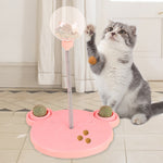 Interactive Treat Leaking Toy for Cat Slow Feeder