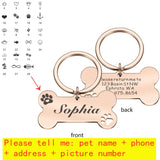 Personalized Collar Pet ID Tag