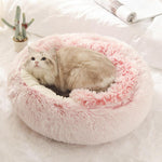 Super Soft Dog Bed Round Plush Mat