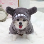 Pet Clothes Warm Costumes Totoro Soft Fleece