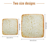 Creative Pet Toast Bread Mat Square Removable