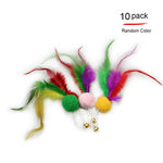 Funny Simulation Bird Interactive Cat Feather