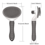 Brush Comb Self Cleaning Pet Hair Remover