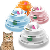 4 Layer Creative  Pet Tower Tracks Toy