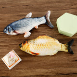 Electric Cat Toy 3D Fish USB Charging