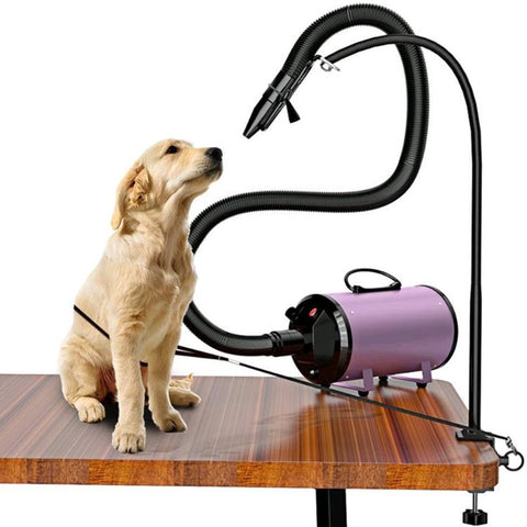 Dual-use Pet Hair Dryer Bracket Telescopic