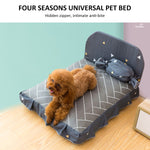 Pet Sleeping Bed &amp; Mat Warm Soft Fleece