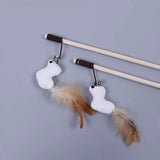 40cm Wood Pet Toys Teaser