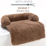 Large Pet Bed Long Plush Warm