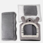 Foldable  Sleeping House Warm Cat Bed