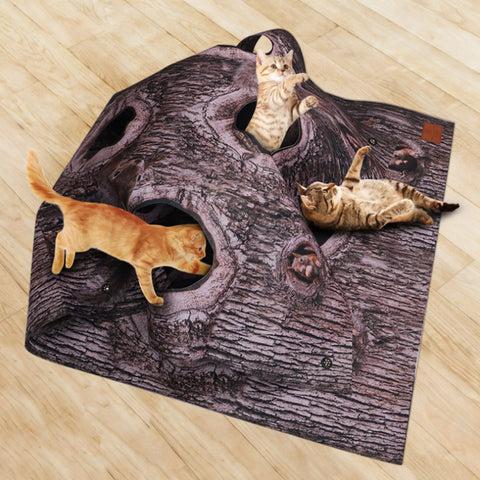 Cat Activity Play Mat Blanket Bark