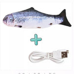 Cat USB Charger Toy Fish Interactive