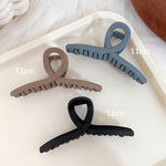 Headwear Set New Women Fashion Claw Clip Coffee Black Acrylic Large Hair Claw Korean For Girl Clip Barrette Hair Accessories