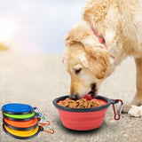 350Ml Folding Silicone Dog Bowl Portable