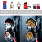 4 Pcs Car Cup Mat Cat Paw Automobile