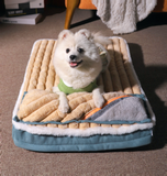 ZK20 Winter Padded Cushion Dogs Sleeping Beds