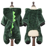 Pet Clothes Soft Warm Fleece Jumpsuits For Small Dogs