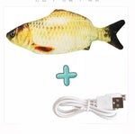 Cat USB Charger Toy Fish Interactive