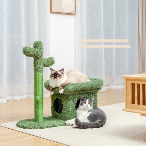 Multi-Level Cat Tree Tower Condo with Scratching