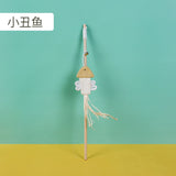 Plush Animal Cat Toy Hemp Rope Teasing