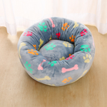 Colorful Round Sleeping Pet Washable Sofa Bed