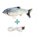 Cat USB Charger Toy Fish Interactive