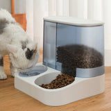 Large Capacity Cat Food Double Bowl