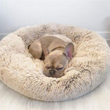 Colorful Round Sleeping Pet Washable Sofa Bed